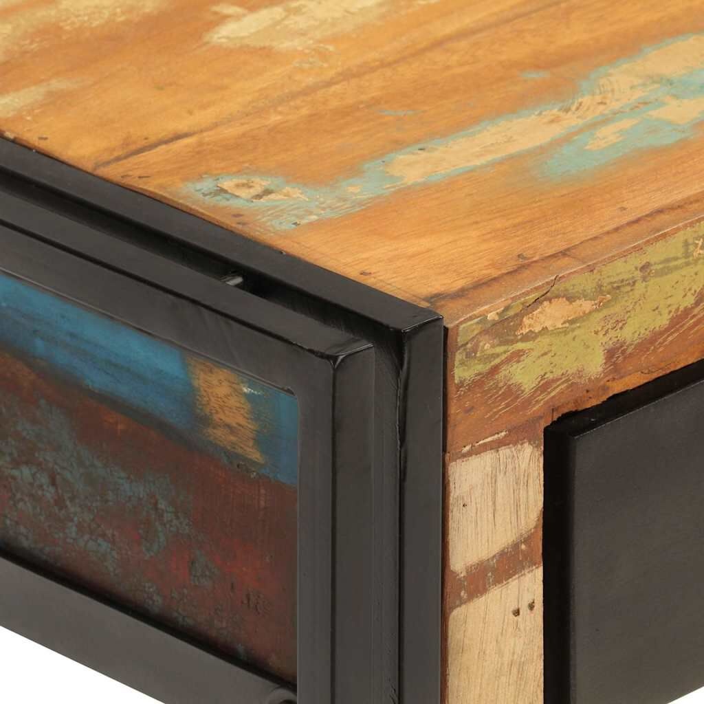 Wandtafel Gerecycled Hout & IJzer 110x76 cm - 59% Korting
