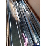 Grijze Tuinschuur Gegalvaniseerd Staal 161x89x161 cm - 54% Korting