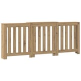 Radiatorombouw Hout Artisanaal Eiken 205x21,5x83,5 cm - 34% Korting