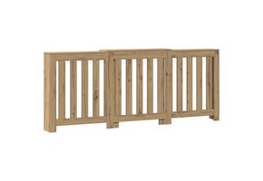Radiatorombouw Artisanaal Eiken Hout 205x21.5x83.5 cm - 46% Korting