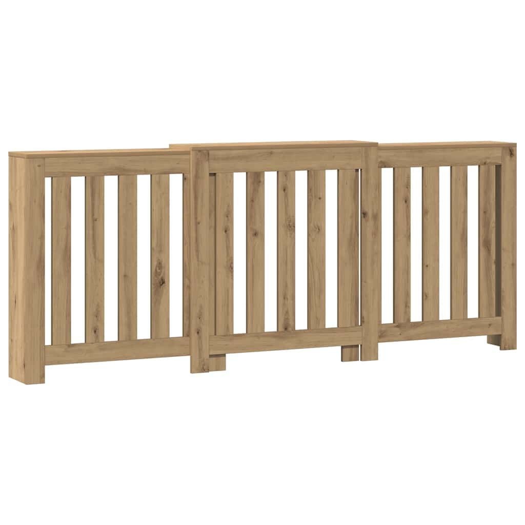 Radiatorombouw Hout Artisanaal Eiken 205x21,5x83,5 cm - 34% Korting