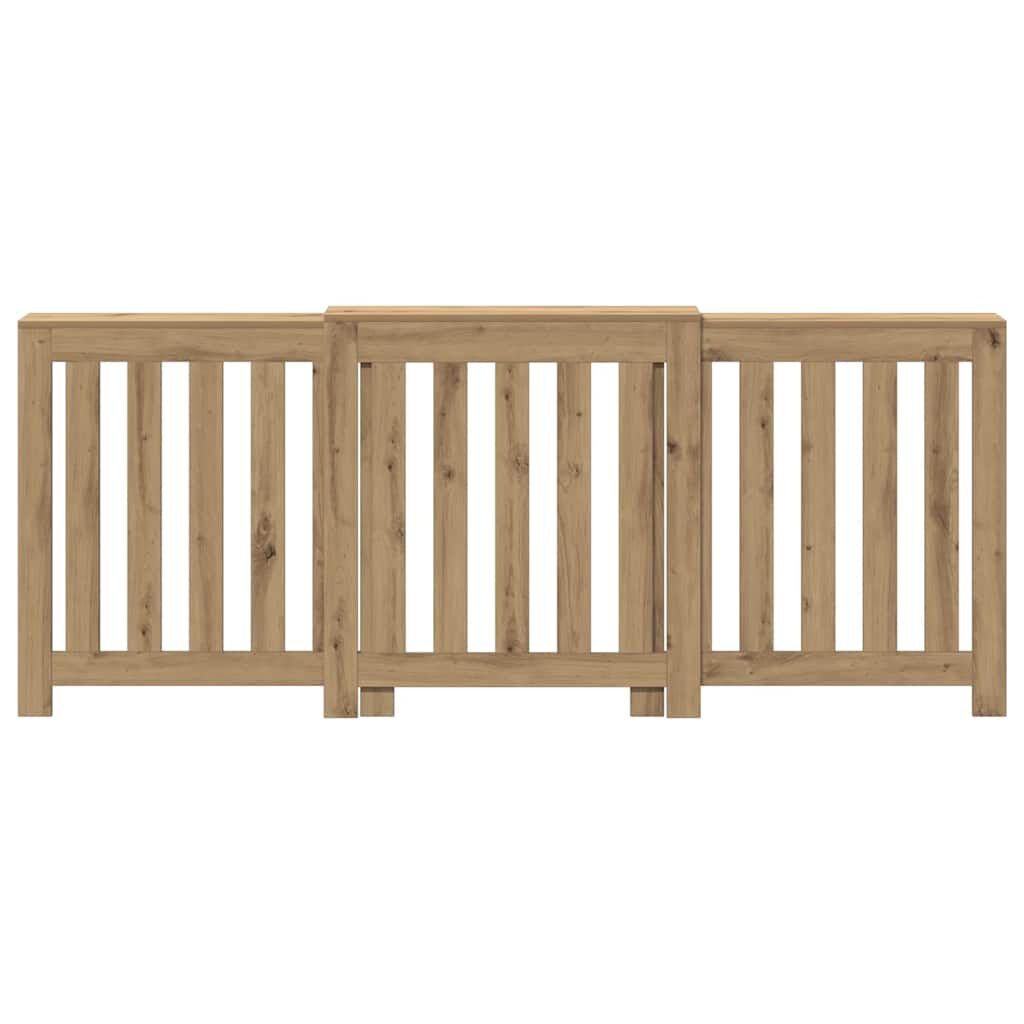 Radiatorombouw Hout Artisanaal Eiken 205x21,5x83,5 cm - 34% Korting