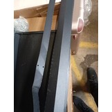 Plantenbak Staal Zwart 360x80x40 cm - 59% Korting!