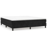 Zwart Fluweel Bedframe 160x200cm - 34% Korting