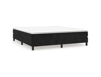 Zwart Fluweel Bedframe 160x200cm - 34% Korting