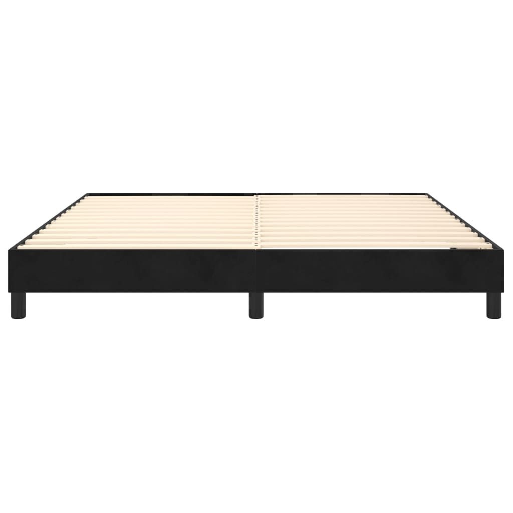 Zwart Fluweel Bedframe 160x200cm - 34% Korting