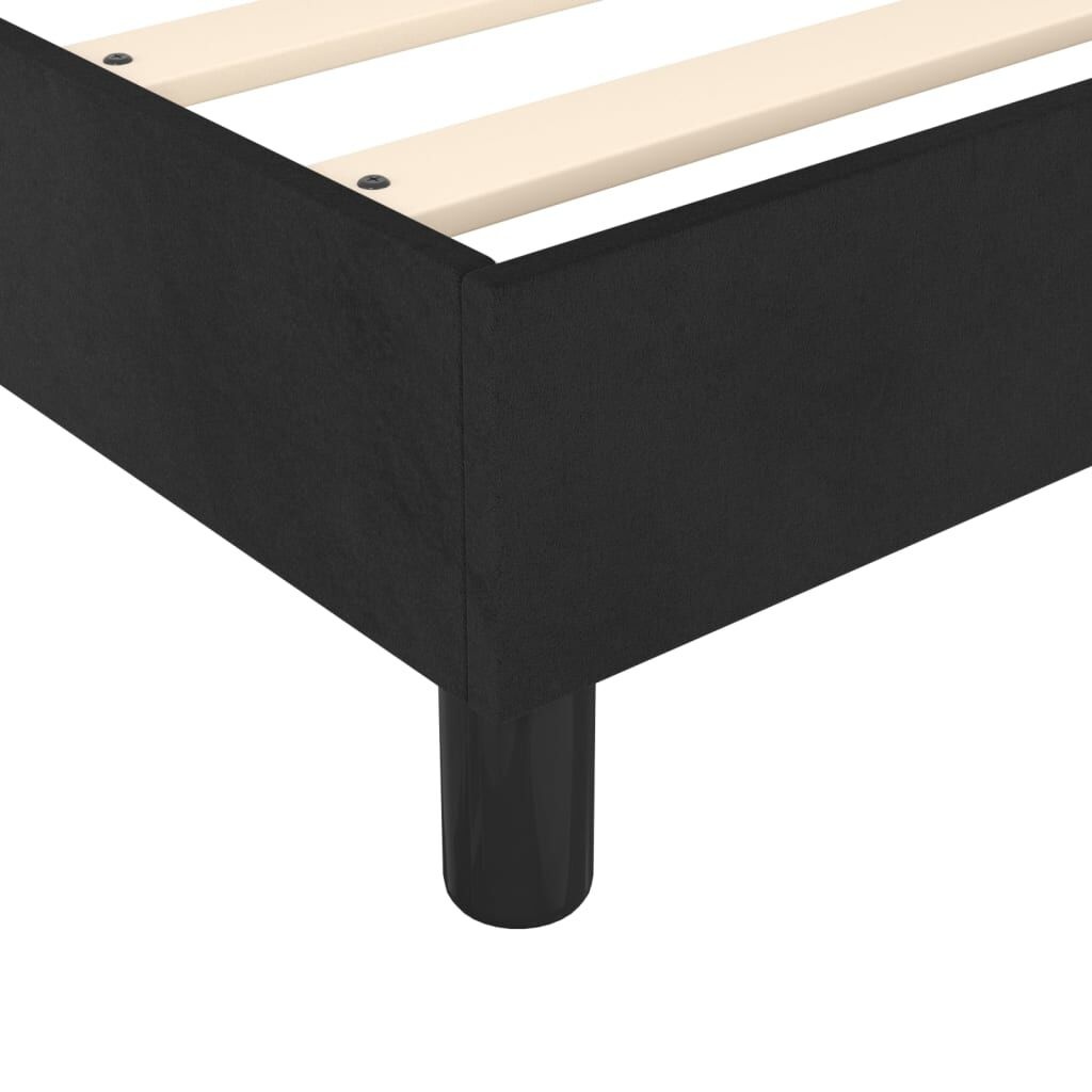 Zwart Fluweel Bedframe 160x200cm - 34% Korting
