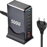 Krachtige 440W GaN Snellader met 8 Poorten (33% Korting!)