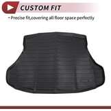 Kofferbakmat Zwart TPE voor Honda Civic Sedan (2012-2015) - 34% Korting
