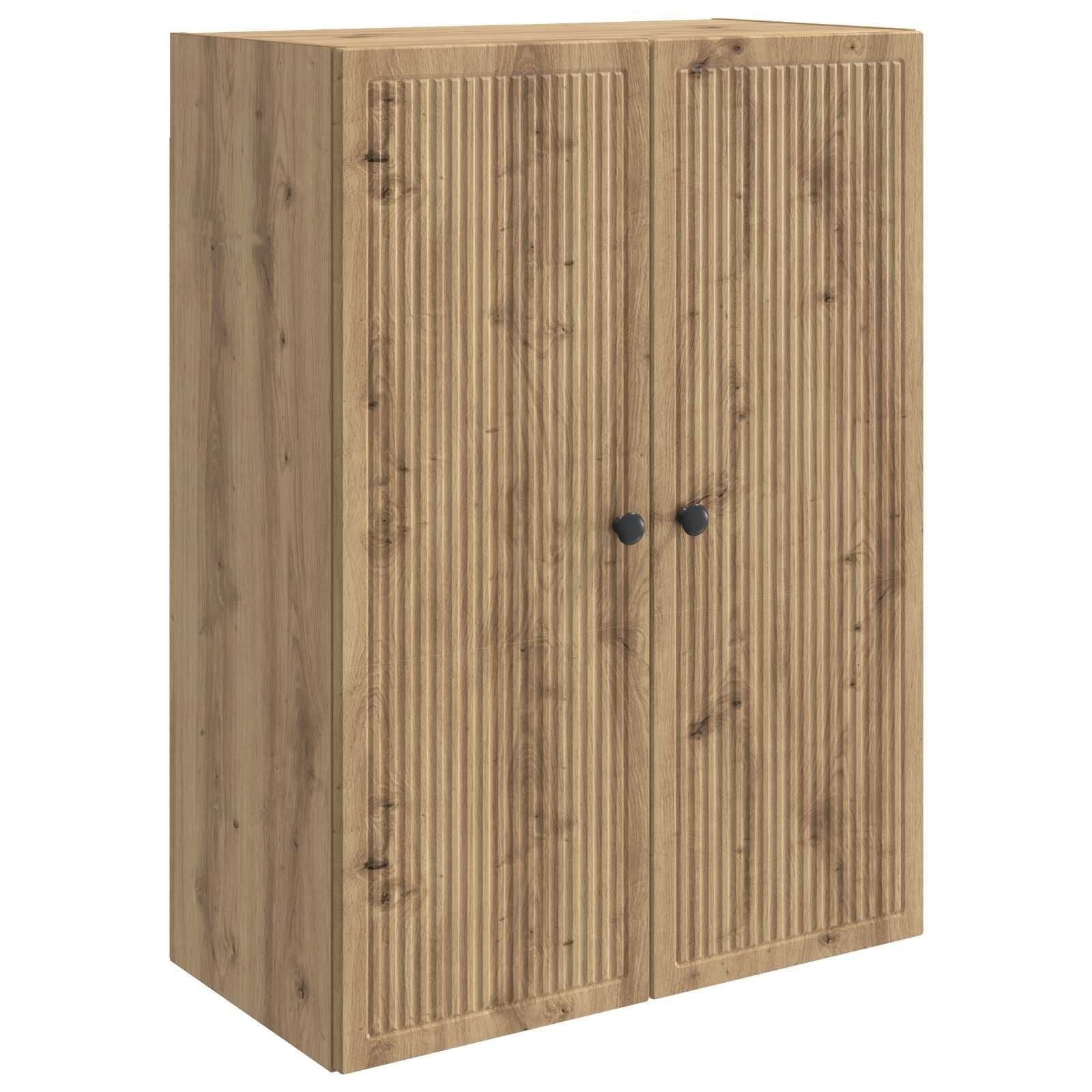 vidaXL Wandkast Bewerkt Hout Artisanaal Eiken - 34% Korting