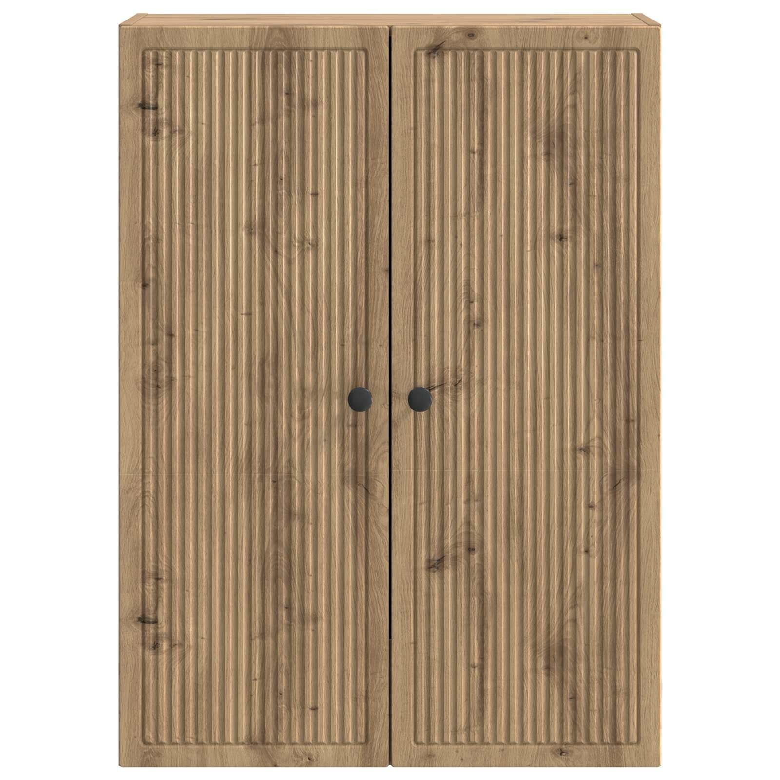 vidaXL Wandkast Bewerkt Hout Artisanaal Eiken - 34% Korting