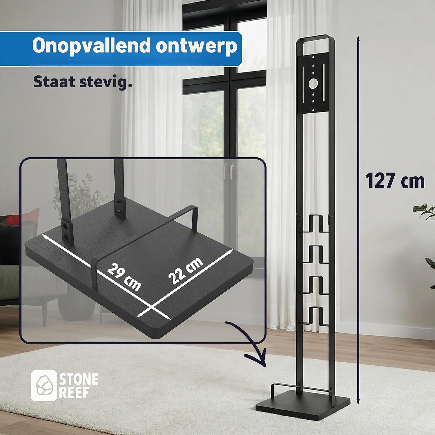 Stabiele Standaard voor Dyson Stofzuigers met Accessoirehouder - 32% Korting!
