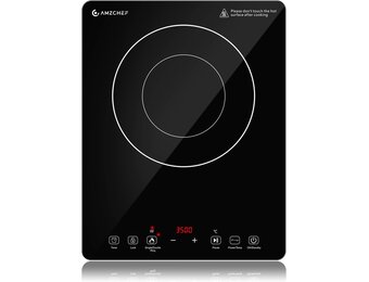 Krachtige Inductiekookplaat 3500W, 9 Niveaus, Veilig & Compact | 34% Korting