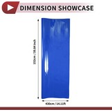Diepblauwe Vinylfolie Auto 430x152cm - 34% Korting