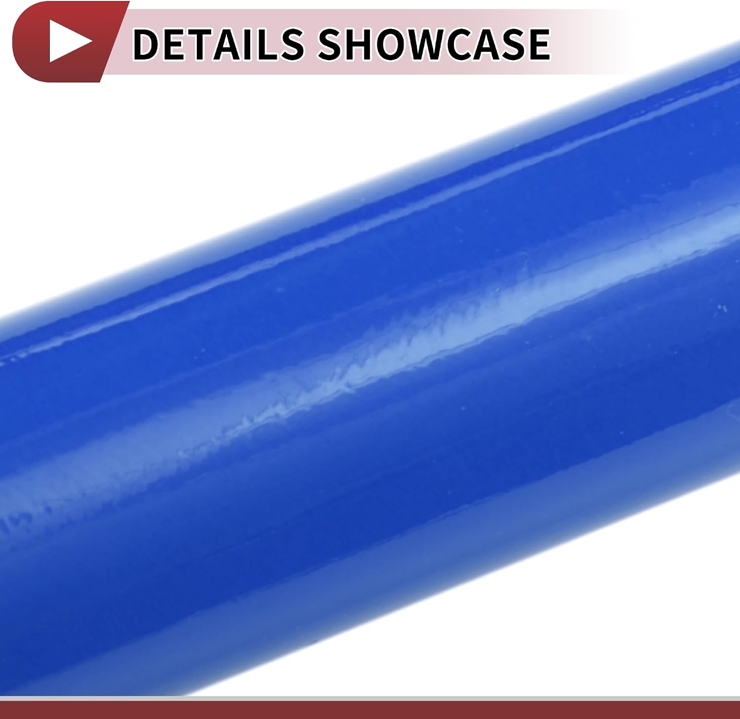 Diepblauwe Vinylfolie Auto 430x152cm - 34% Korting