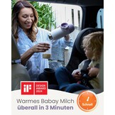 Draagbare Babyfleswarmer Oudroze - 33% Korting