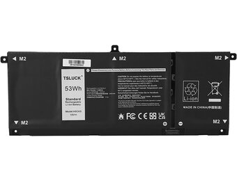 Laptop Accu voor Dell Vostro/Inspiron/Latitude - 53Wh met 32% Korting