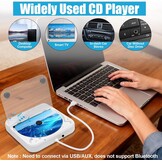 Draagbare CD-speler met Bluetooth & FM Radio (34% Korting)