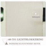 Verduisterende Gordijnen Lichtbeige 140x160cm - 33% Korting