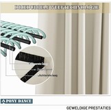 Verduisterende Gordijnen Lichtbeige 140x160cm - 33% Korting