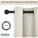 Verduisterende Gordijnen Lichtbeige 140x160cm - 33% Korting