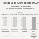 Verduisterende Gordijnen Lichtbeige 140x160cm - 33% Korting