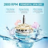 Krachtige Spin Droger 6kg - 3200 RPM - A+++ Wit met 30% Korting