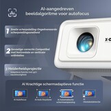 Thuisbioscoop Beamer 1080P 4K WiFi 6 - 53% Korting!
