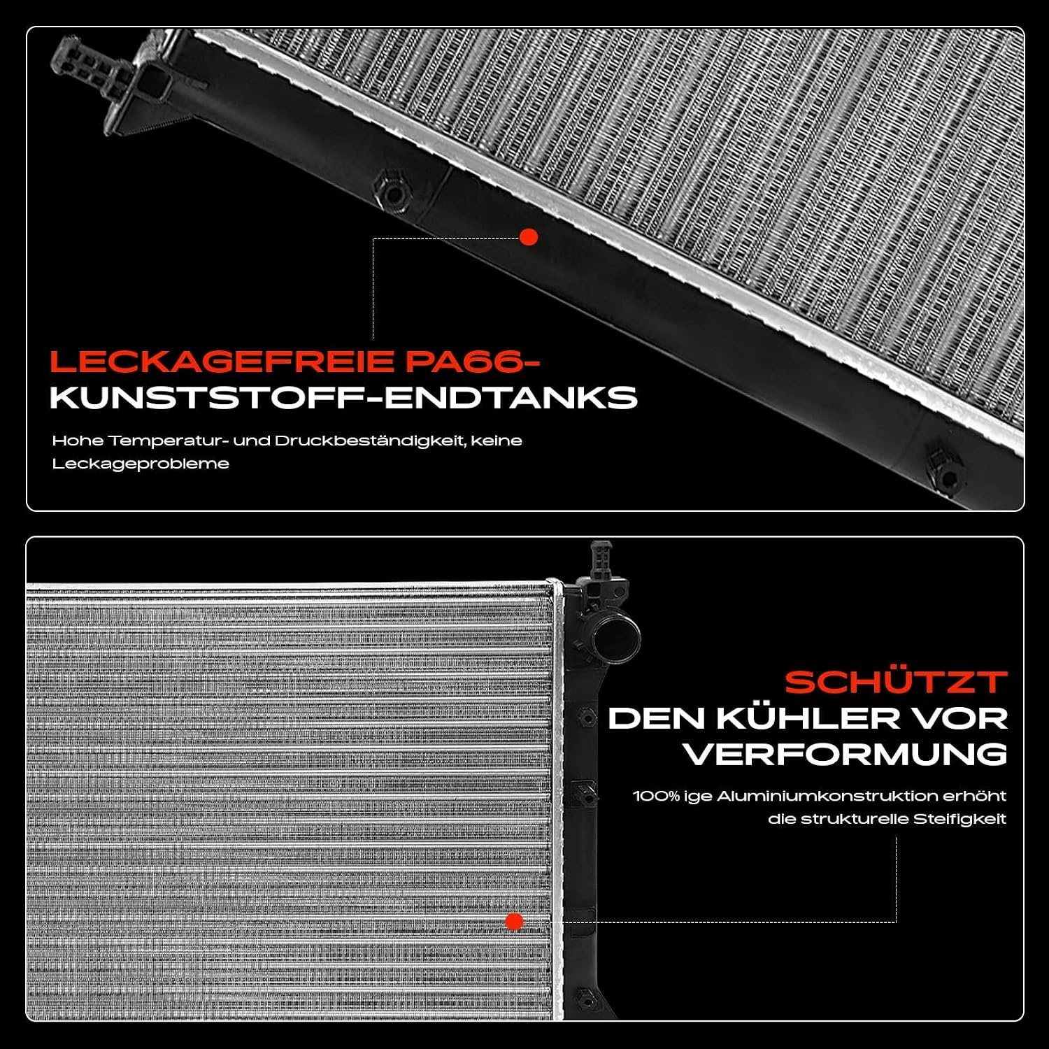 Radiateur Fiat Doblo 2001-2010 1.2L-1.9L | 34% Korting