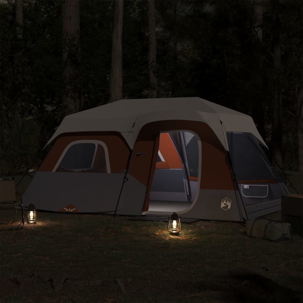 VidaXL Tent 9-persoons Waterdicht met LED - 35% Korting