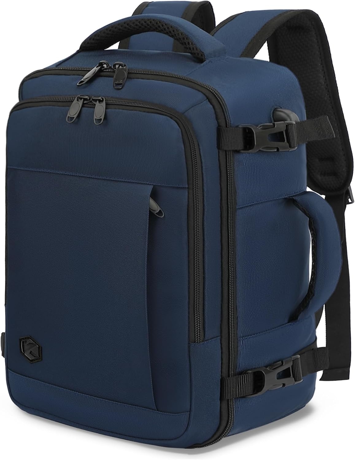 Diepblauwe Reisrugzak Handbagage 45x36x20 cm | Laptopvak | 30L | 33% Korting