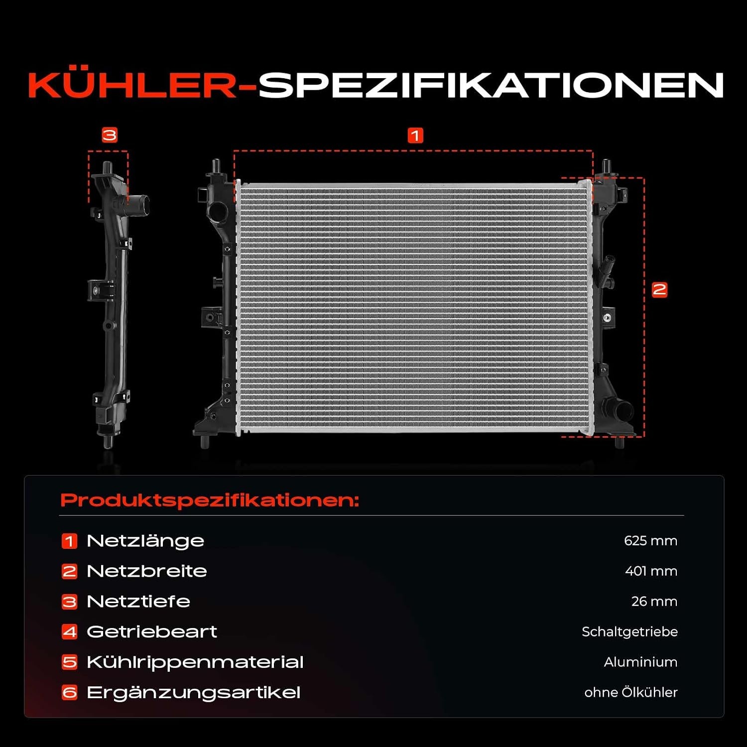 Radiator Suzuki SX4 S-Cross Vitara Diesel 34% Korting
