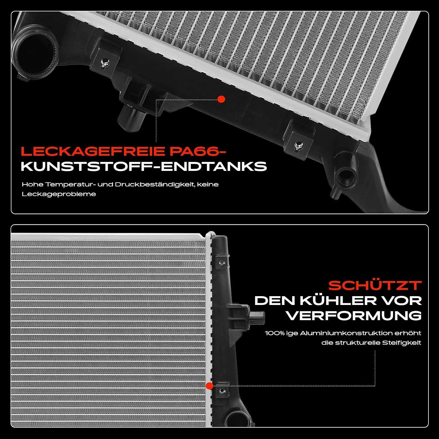 Radiateur Waterkoeler Hyundai Kona 1.0/1.6L (2017-2024) MT/AT - 34% Korting