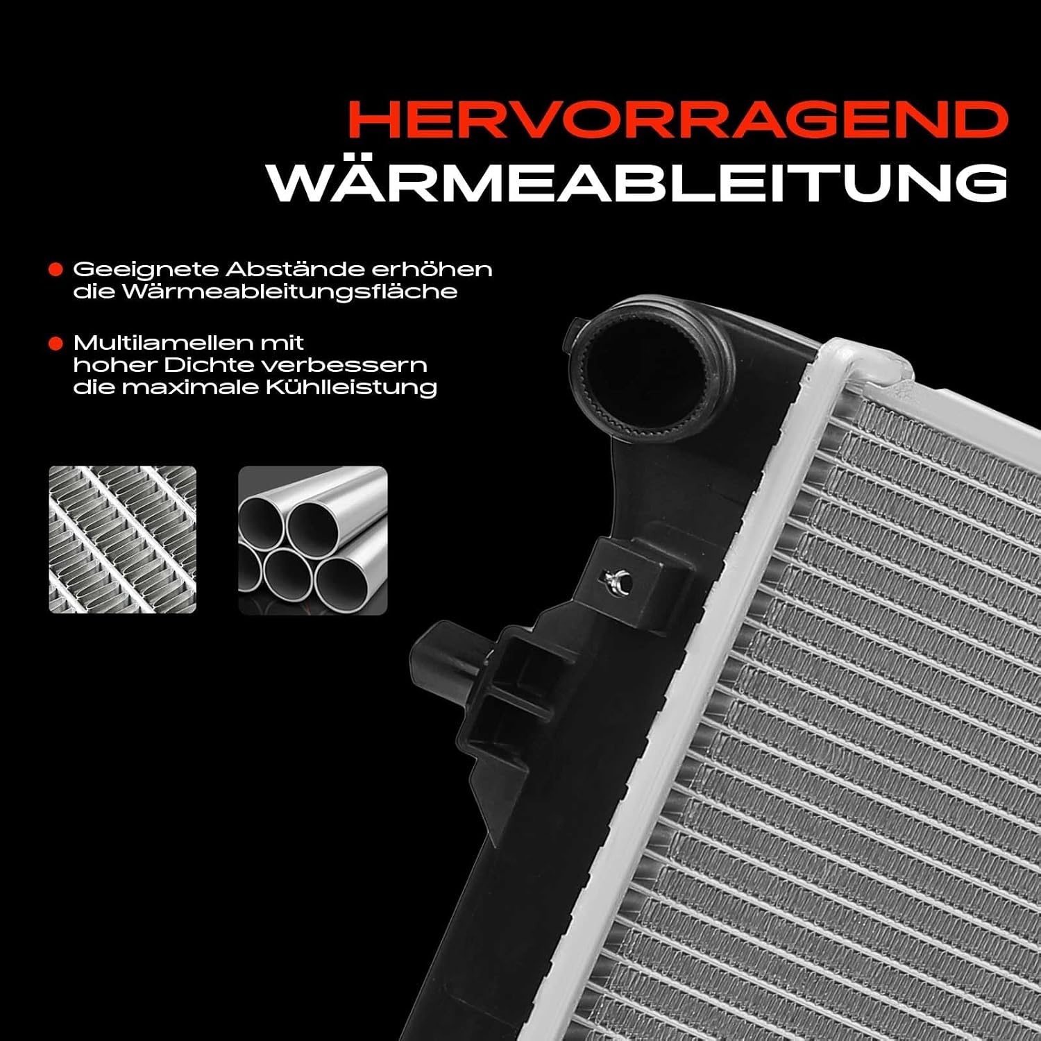 Radiateur Waterkoeler Hyundai Kona 1.0/1.6L (2017-2024) MT/AT - 34% Korting