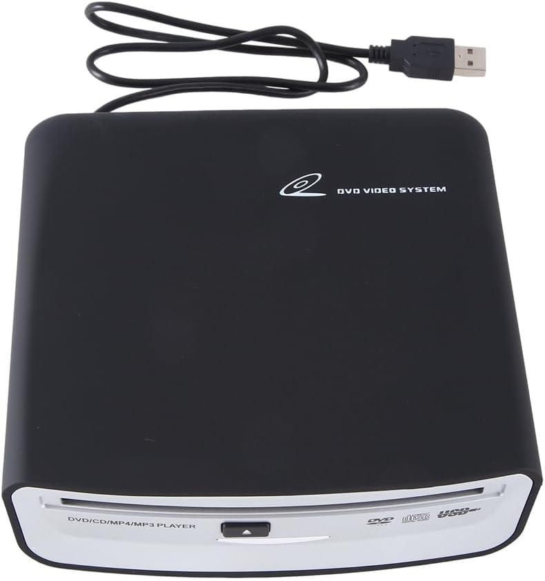 Universele CD-speler voor Auto & Laptop, USB, Zwart - 33% Korting