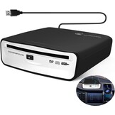 Universele CD-speler voor Auto & Laptop, USB, Zwart - 33% Korting