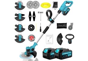 Krachtige Accu Grastrimmer & Bosmaaier (Makita Compatibel) - 34% Korting!