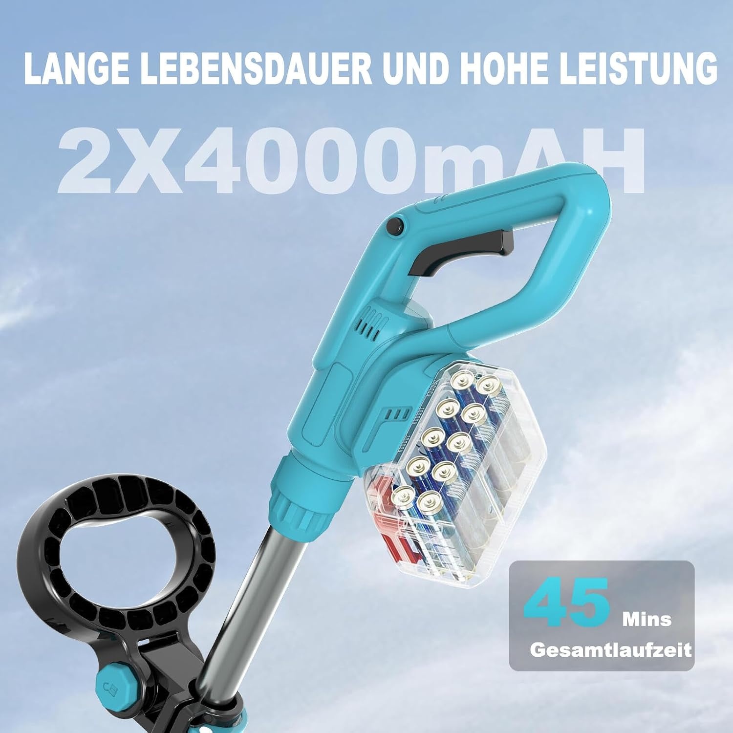 Krachtige Accu Grastrimmer & Bosmaaier (Makita Compatibel) - 34% Korting!