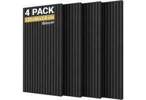 Akoestische Panelen Zwart 120x60cm - 40% Korting