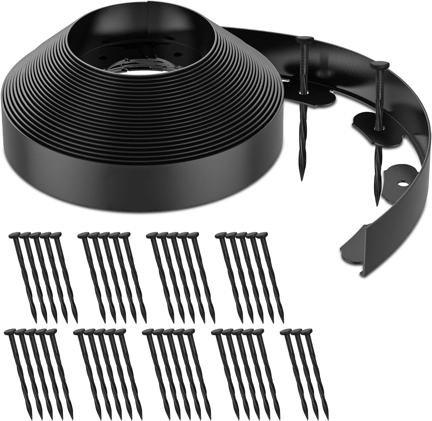 Flexibele Tuinborderrand Zwart 15m - 31% Korting