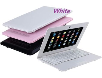 Netbook 10,1" Quad Core 8GB Android 6.0 - Wit (29% korting)