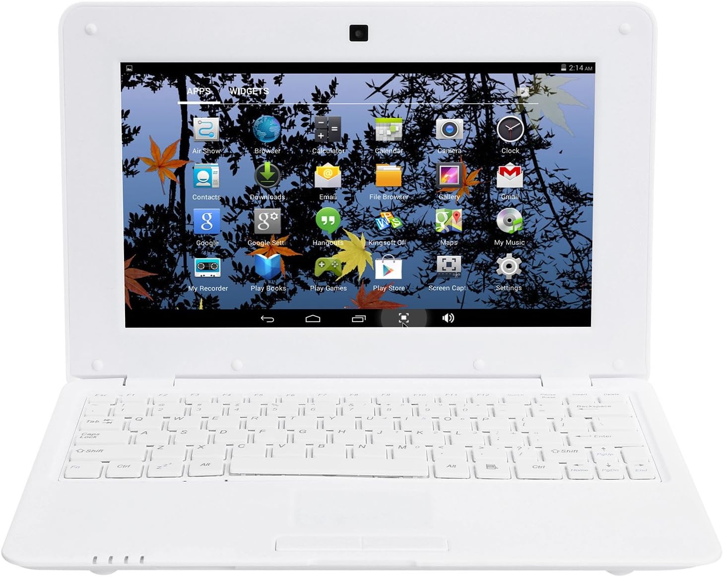 Netbook 10,1" Quad Core 8GB Android 6.0 - Wit (29% korting)