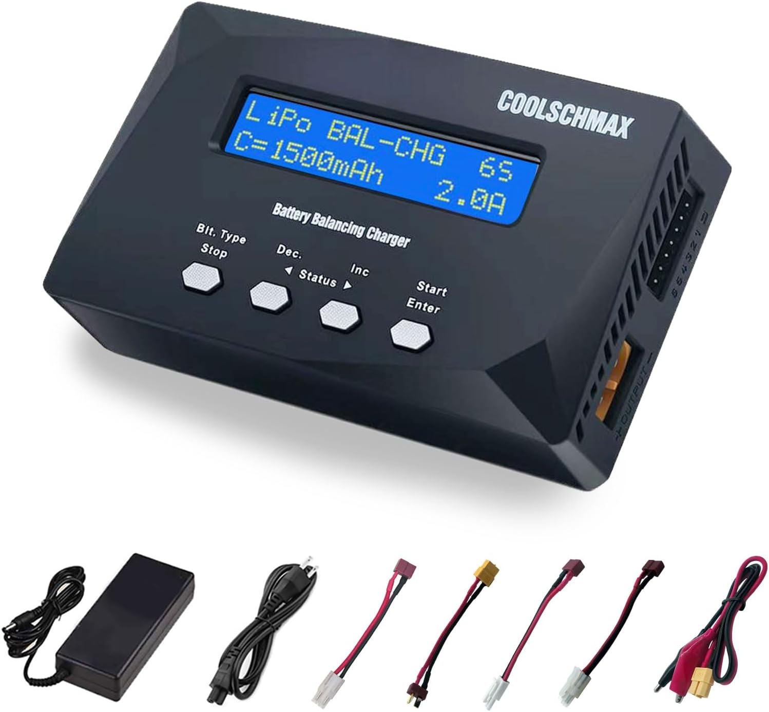 Acculader & Tester XT60 met 32% Korting - Veelzijdig & Veilig