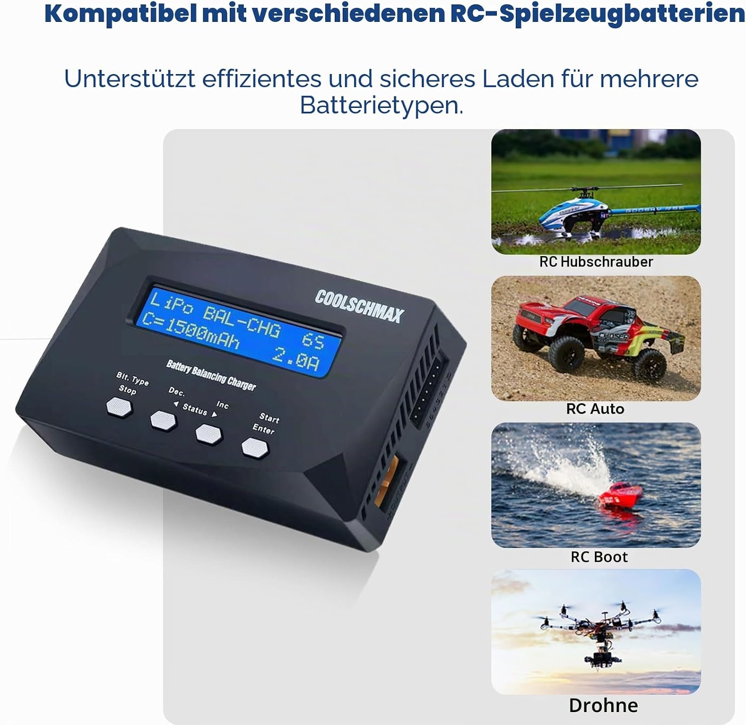 Acculader & Tester XT60 met 32% Korting - Veelzijdig & Veilig