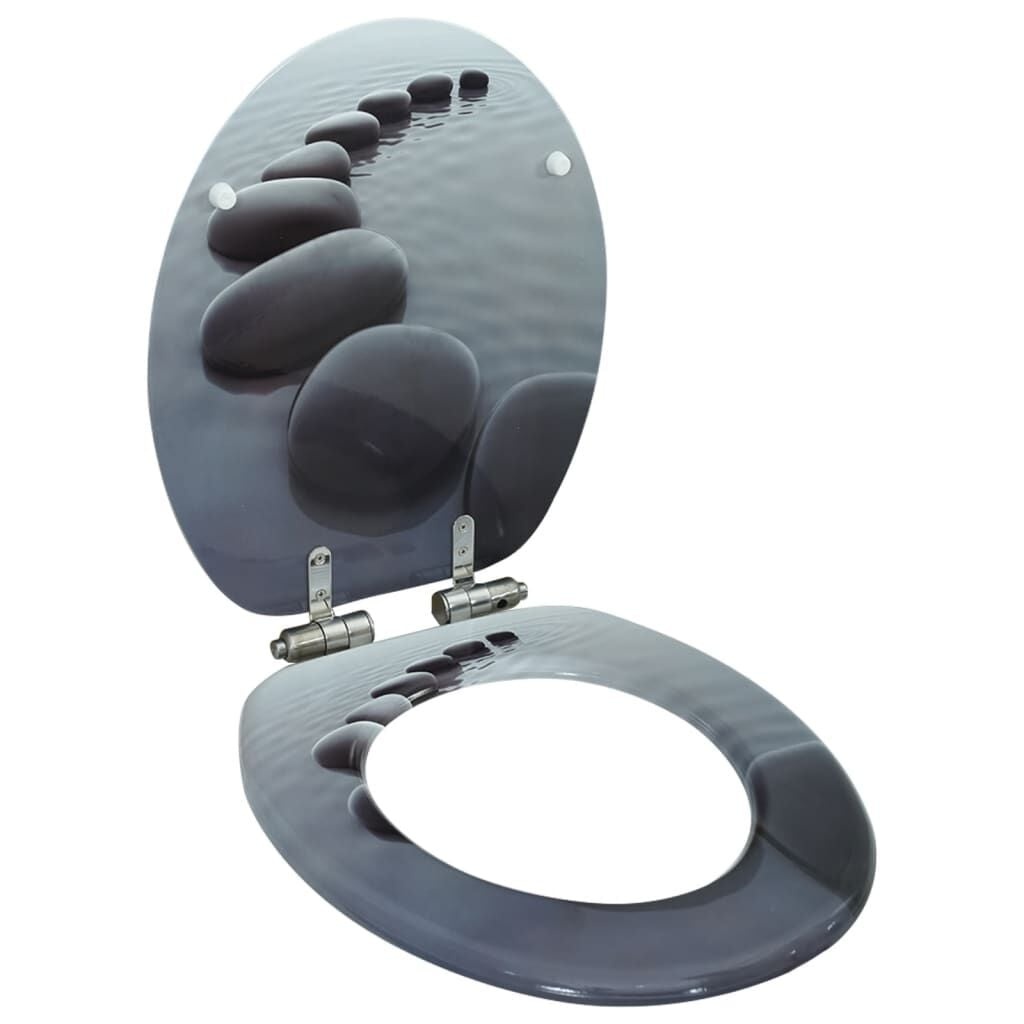 Toiletbril met Soft-Close en Steen Design - 58% Korting