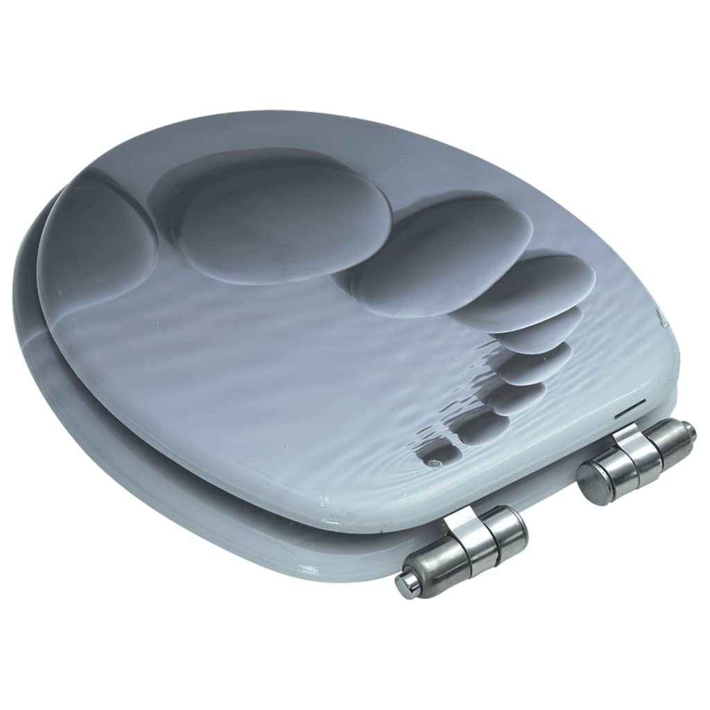 Toiletbril met Soft-Close en Steen Design - 58% Korting