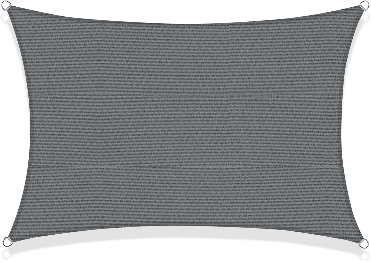 Schaduwdoek Rechthoek 3x4m Antraciet UV-werend HDPE - 33% Korting