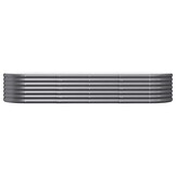 Plantenbak Staal Antraciet 224x80x36 cm - 57% Korting!