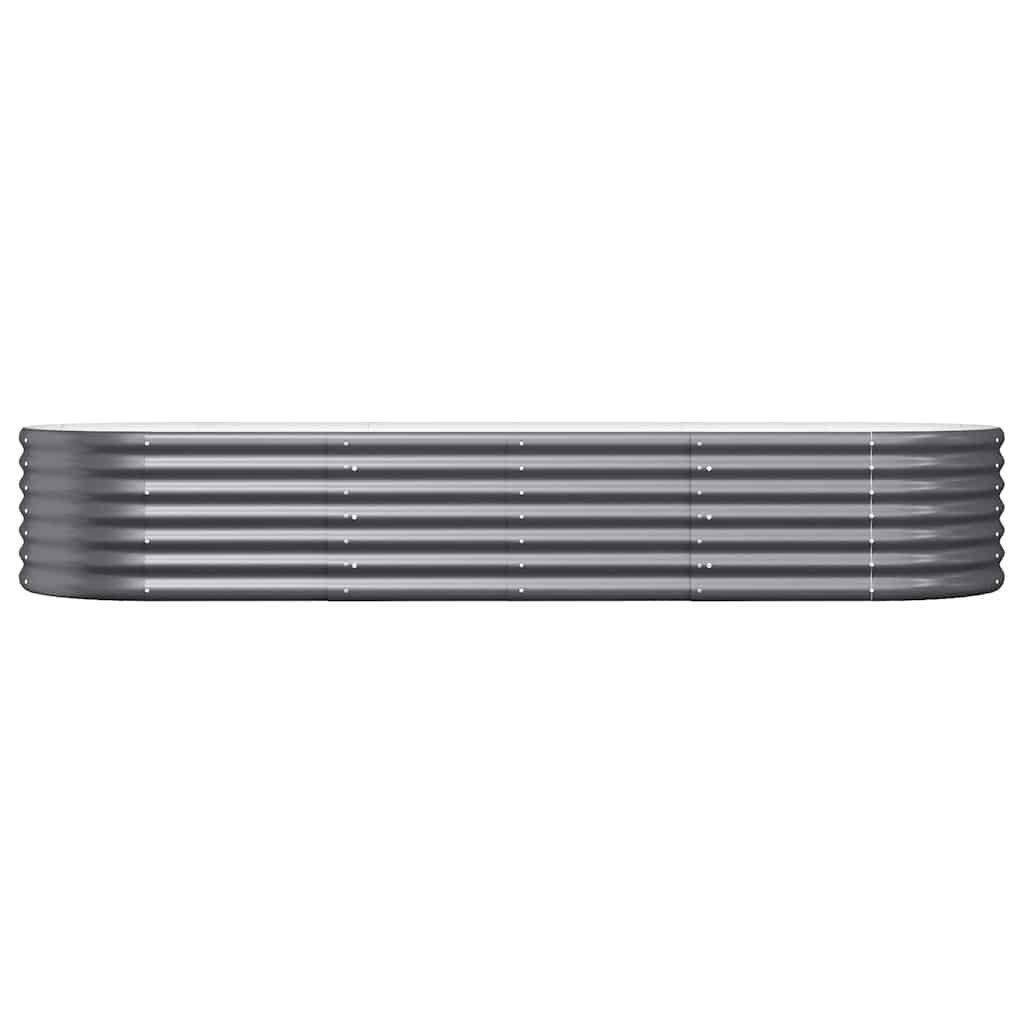 Plantenbak Staal Antraciet 224x80x36 cm - 57% Korting!