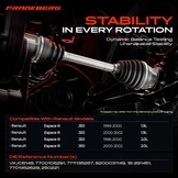 Aandrijfas Renault Espace III (730mm) - Handgeschakeld - 34% Korting